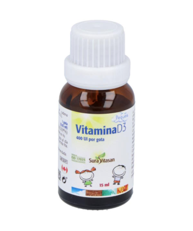 VITAMINA D3 PEQUES 400UI 15ML – foto del producto vitamina colecalciferol peques