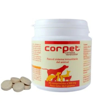 CORPET PARA SISTEMA INMUNITARIO DE ANIMALES 90COMP – foto del producto corpet sistema inmunitario