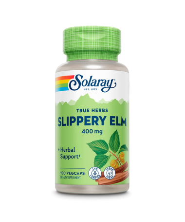 SLIPPERY ELM BARK OLMO 400MG 100CAP – foto del producto olmo americano ulmus