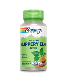 SLIPPERY ELM BARK OLMO 400MG 100CAP – foto del producto olmo americano ulmus