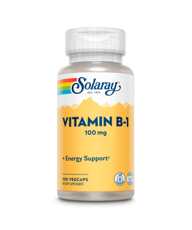 VIT B1 100MG 100CAP – foto del producto cápsula tiamina concentrado