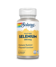 SELENIUM SIN LEVADURAS 200MCG 90CAP – foto del producto levaduras cápsula celulosa