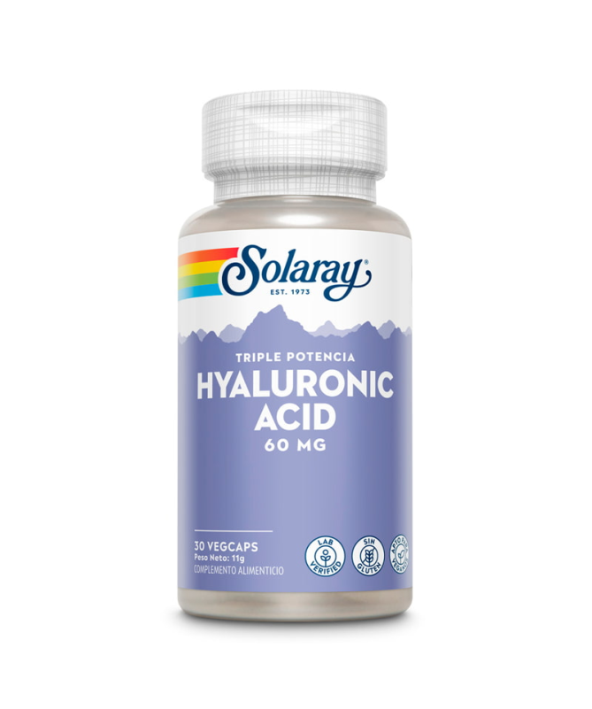 HYALURONIC ACID 60MG 30CAP – foto del producto ácido vitamina ascórbico