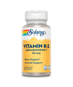 K2 MENAQUINONE7 30CAP – foto del producto celulosa cápsula garbanzo