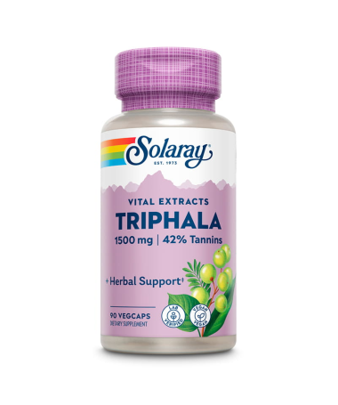 TRIPHALA 500MG 90CAP – foto del producto extracto fruto myrobalan
