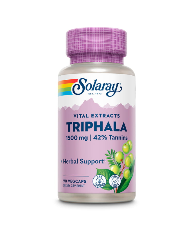 TRIPHALA 500MG 90CAP – foto del producto extracto fruto myrobalan