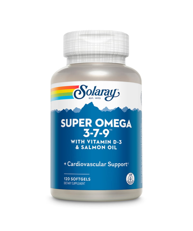 SUPER OMEGA 3 7 9 120PERLAS – foto del producto aceite omega ácido