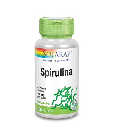 SPIRULINA 410MG 100CAP – foto del producto arthrospira platensis alga