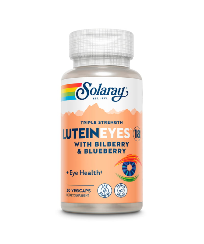 LUTEIN EYES 18MG 30CAP – foto del producto extracto lutein eyes