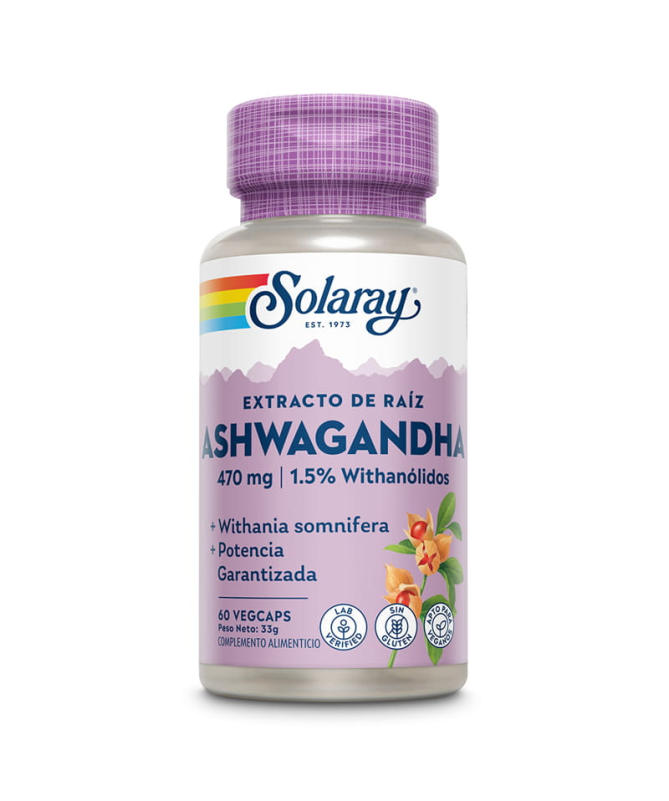 ASHWAGANDHA 470MG 60CAP – foto del producto ashwagandha withania somnífera