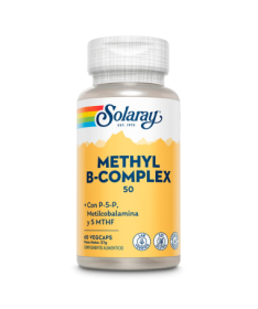 METHYL B COMPLEX 50 COENZIMA 60CAP – foto del producto vitamina ácido tiamina