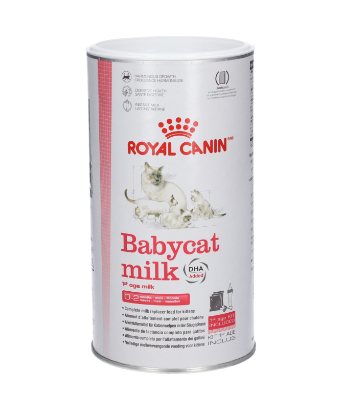 ROYAL FELINE BABYCAT MILK 1ST AGE 300GR NDR – foto del producto vitamina proteínas ácido