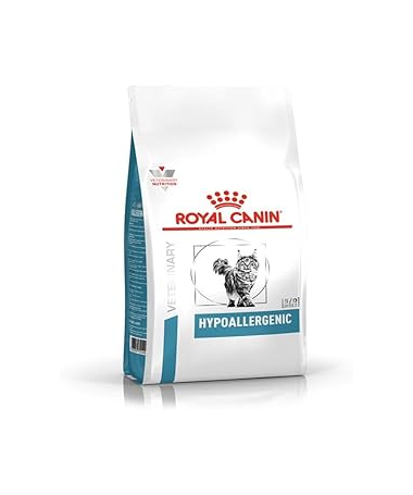 ROYAL VET FELINE HYPOALLERGENIC DR25 2 5KG – foto del producto aceite hidrolizado soja