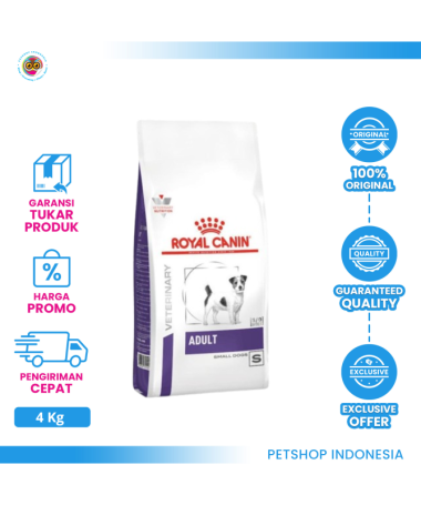 ROYAL VET CANINE ADULT SMALL 4KG – foto del producto vitamina ácido proteínas