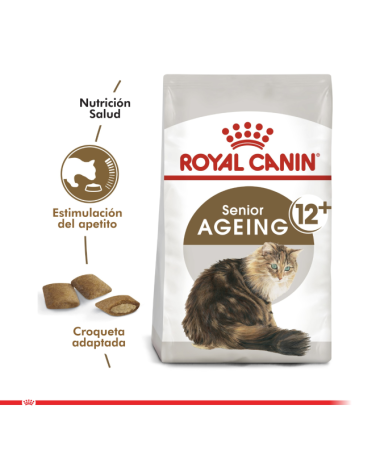 ROYAL FELINE AGEING 12 2 KG FELINE AGEING 12 2KG – foto del producto bruta aceite fuente