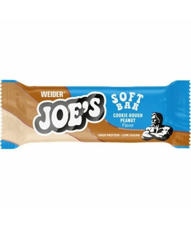 JOE S SOFT BAR COOKIE DOUGH 12X50GR – foto del producto soja cacao leche