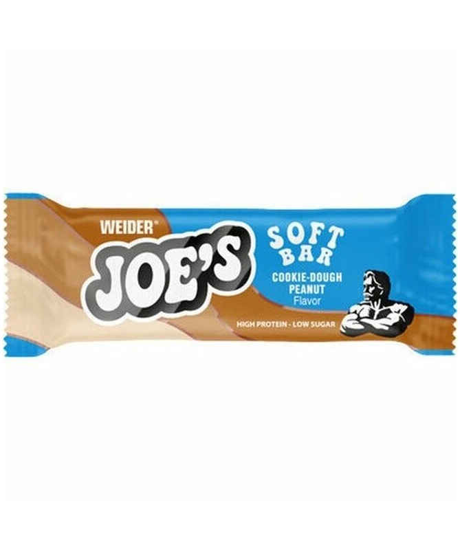 JOE S SOFT BAR COOKIE DOUGH 12X50GR – foto del producto soja cacao leche