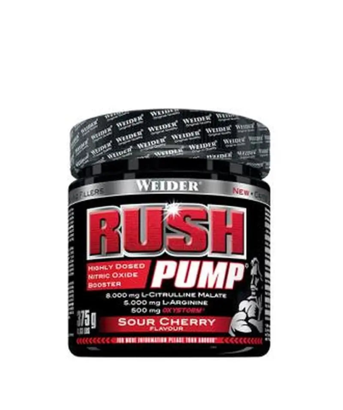 WEIDER RUSH PUMP SOUR CHERRY 375GR – foto del producto vitamina 1000 tirosina