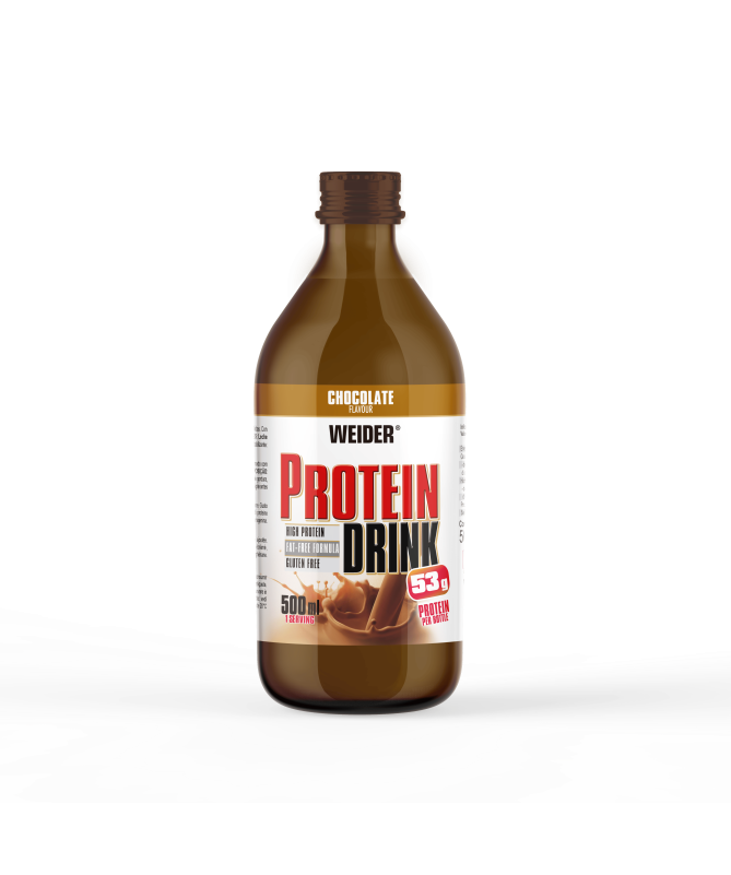 WEIDER PROTEIN DRINK CHOCOLATE 500ML – foto del producto leche proteínas weider