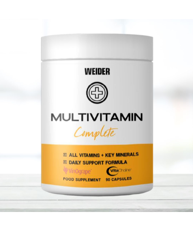WEIDER MULTIVITAMIN COMPLEX 90 CAP – foto del producto tienes contacta nuestro