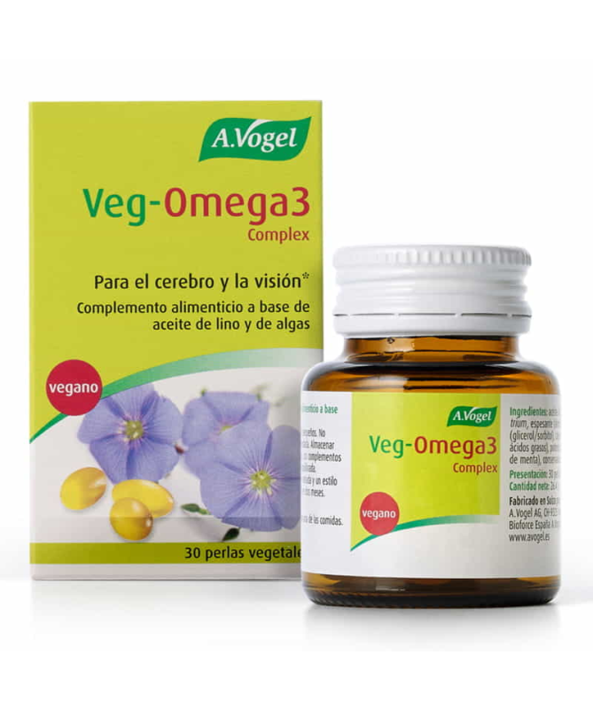 VEG OMEGA 3 COMPLEX 30CAP – foto del producto aceite riqueza veg