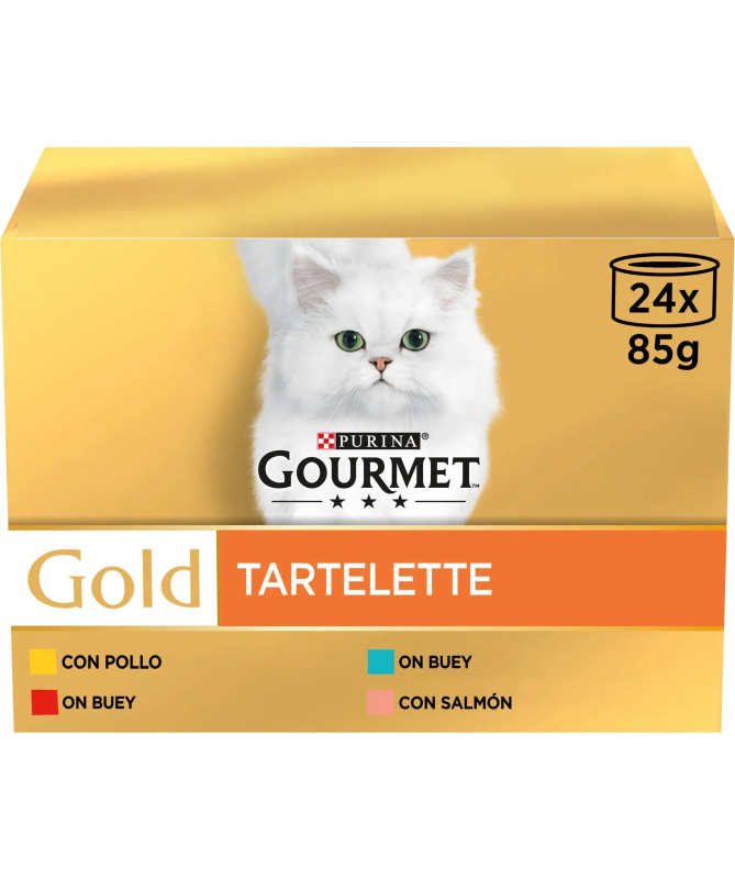 GOURMET GOLD TARTALETTE 24X85GR – foto del producto subproductos carnes animales