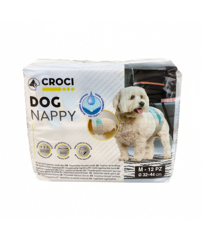 PA AL DOG NAPPY MEDIANO 12UDS – foto del producto dog nappy mediano
