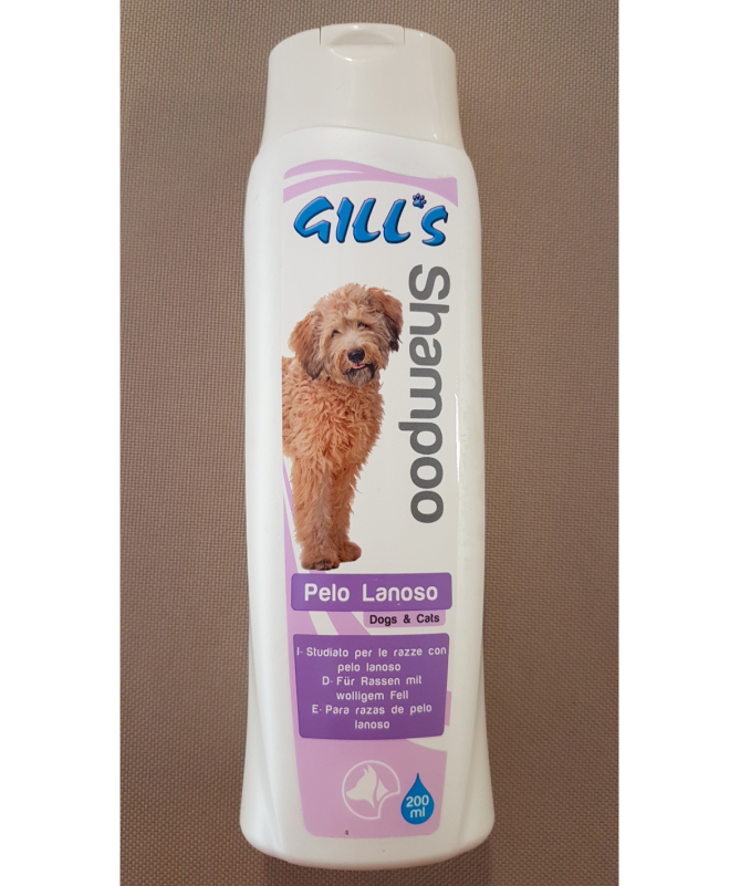 GILL S CHAMPU PELO LANOSO 200ML ACC MASCOTA VET – foto del producto gill champu pelo