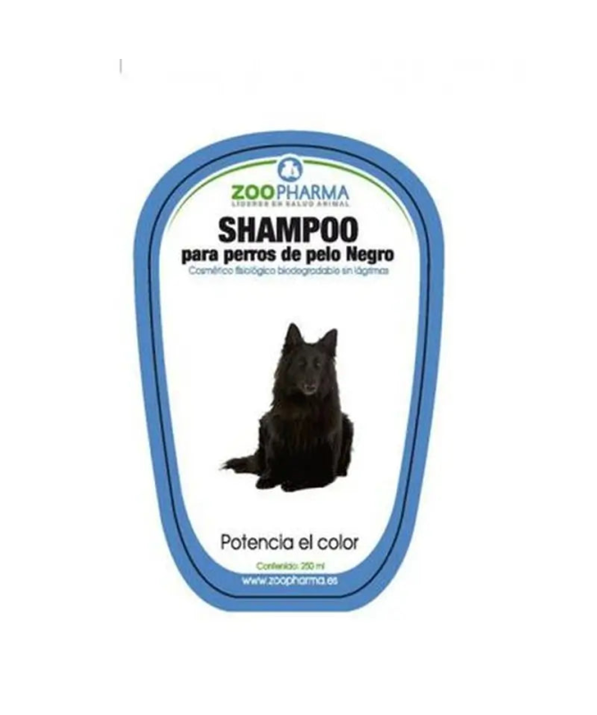 CHAMPU PELO NEGRO PERROS 250ML – foto del producto champu pelo negro