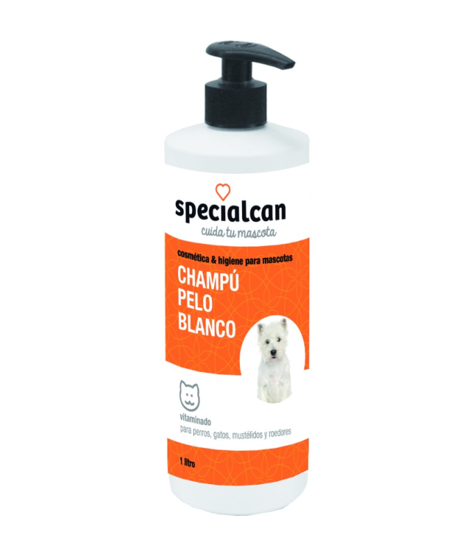 CHAMPU PELO BLANCO PERROS 1L – foto del producto champu pelo blanco