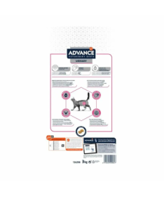 ADVANCE VET FELINE ADULT URINARY 3KG – foto del producto sulfato maíz proteína