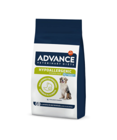 ADVANCE VET CANINE ADULT HYPOALLERGENIC 10KG – foto del producto proteína sulfato vitamina