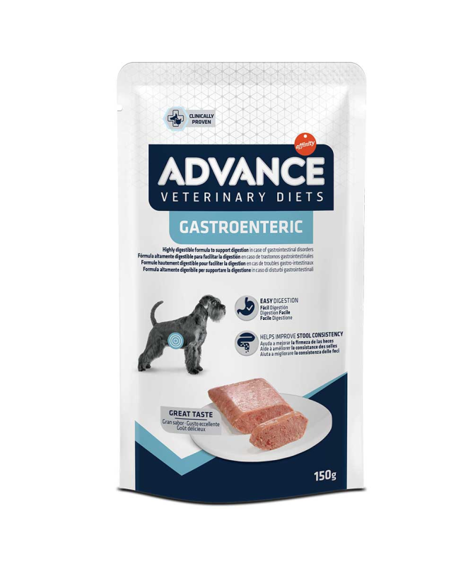 ADVANCE VET CANINE ATOPIC POUCH 8X150GR – foto del producto bruta subproductos pavo