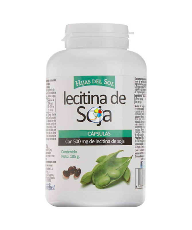 LECITINA DE SOJA 500MG 250PERLAS HIJAS DEL SOL – foto del producto soja lecitina 500mg