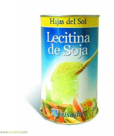 LECITINA DE SOJA GRANULADA 450GR GMO HIJAS DEL SOL – foto del producto soja lecitina granulada