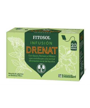 FITOSOL INF DR DRENANTE 20FILTROS – foto del producto polvo flores 25%