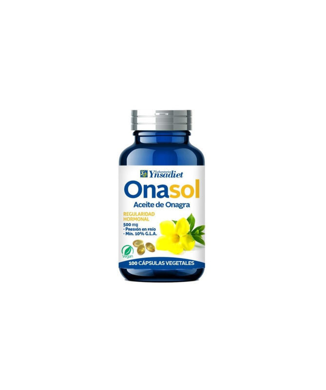 ONASOL ONAGRA 500MG VIT E 10MG 100 PERLAS – foto del producto onagra aceite onasol