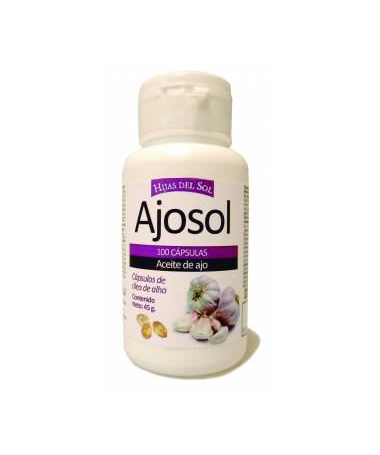 AJOSOL PERLAS DE AJO 300MG 100 PERLAS – foto del producto perlas ajo aceite