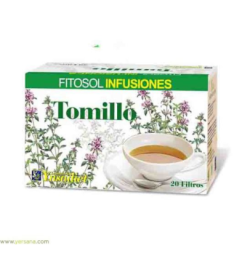 FITOSOL INF TOMILLO 20FILTROS – foto del producto tomillo thymus fitosol