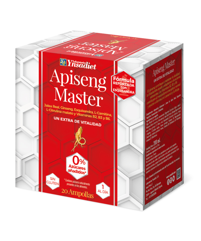 APISENG MASTER SPORT FORTE 20AMP – foto del producto vitamina ginseng extracto