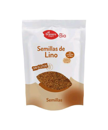 SEMILLAS DE LINO BOLSA 400GR HIJAS DEL SOL – foto del producto semillas lino valor