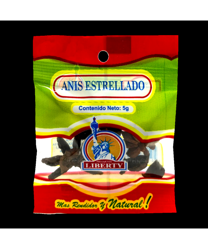 ANIS ESTRELLADO 50 GR BOLSA – foto del producto tienes contacta nuestro