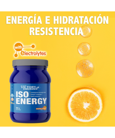 VICTORY ENDURANCE ISO ENERGY NARANJA 900GR – foto del producto ácido aroma victory