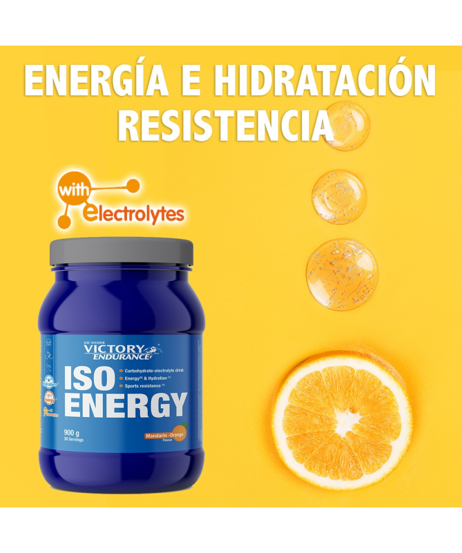 VICTORY ENDURANCE ISO ENERGY NARANJA 900GR – foto del producto ácido aroma victory