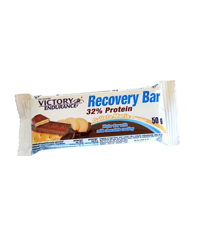VICTORY ENDURANCE RECOVERY 32 BARRITAS FRESA 12UD – foto del producto leche cacao polvo
