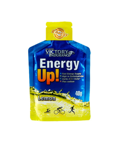 VICTORY ENDURANCE ENERGY UP GEL LIMON 24UD – foto del producto sodio sacarosa fructosa