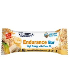 VICTORY ENDURANCE BARR PLATANO CHOCO BLANCO 25UD – foto del producto leche sacarosa aroma