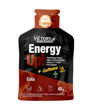 VICTORY ENDURANCE ENERGY UP GEL CAFEINA COLA 24UD – foto del producto sódico victory endurance