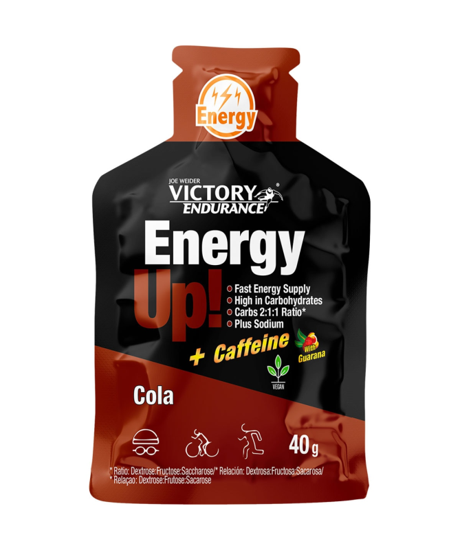 VICTORY ENDURANCE ENERGY UP GEL CAFEINA COLA 24UD – foto del producto sódico victory endurance