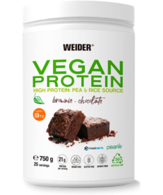 WEIDER VEGAN PROTEIN VAINILLA 540GR – foto del producto gluten aislado proteína